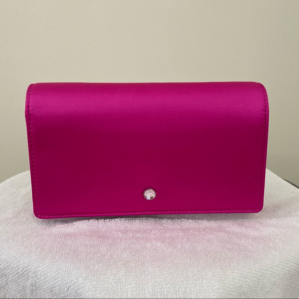 J Crew Convertible Satin Wallet Bag NWOT